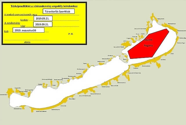 Szüreti Regatta Versenykiírás